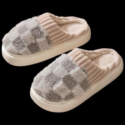 Джиани Медведь Зимние Теплые Хлопковые Тапочки (Набор из 2 пар)