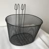 Black Rear Hanging Basket Iron E-Scooter E-bike Basket High Quality Folding Mountain Bike Basket
