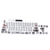 Keycaps PBT 5Sided Sublimation 71 Keys Keyboard Caps for Mechanical Optical Keyboards(English