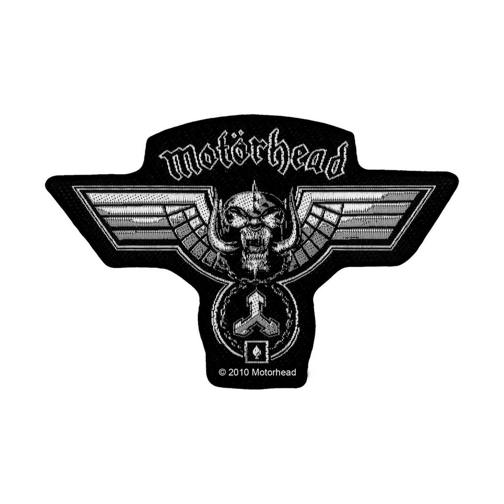 Нашивка Motorhead с вырезанным молотком