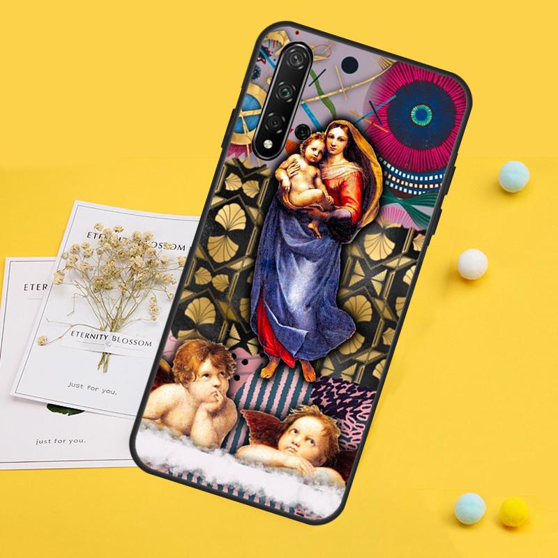 Renaissance art Painting For Huawei Nova 7i 8i 11i 12i 12s 9 10 SE Y90 Y60 Y70 Y72 Y61 Y91 P30 P40 Lite P60 Pro Case
