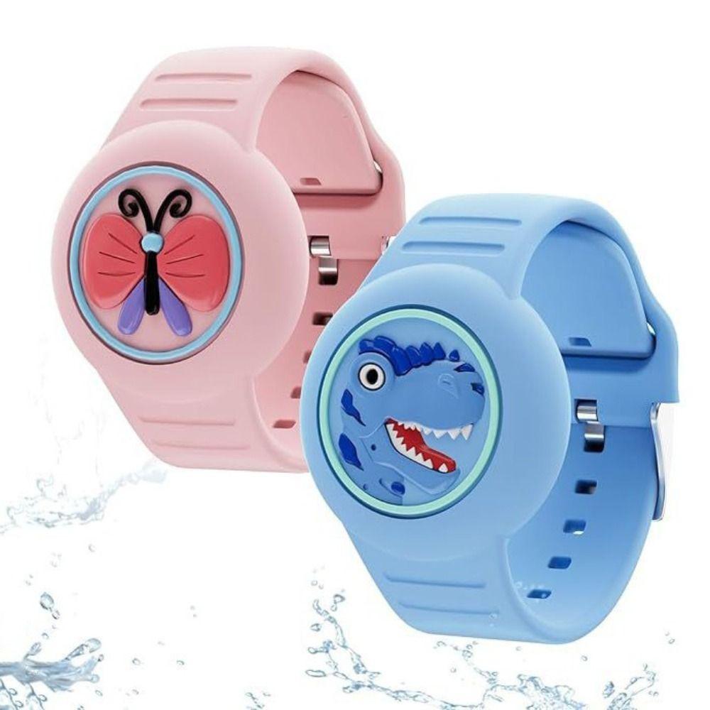 Waterproof Child Wristband Silicone Tracker Holder Strap for AirTag Tracker Accessories