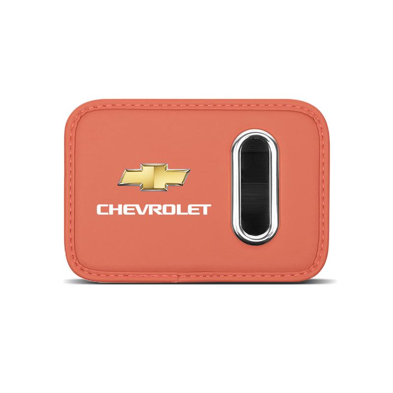 Car Tissue Box Holder Leather Car Door Side Armrest Napkin Case Backseat Bag For Chevrolet Spark Captiva Cruze Tracker Epica Z71