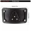 Y4UA Easy to Install 3 Hole Curved License Plate Mount Bracket Stand for Motorcycle Offering Long Lasting