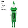 Colored Pencils Cosplay Costume For Adults With Polyester Fabric For Halloween Parties