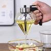 Glass  Shaped Honey Dispenser Clear Vinegar and Sauce Dispenser Oil Dripper  Breakfast