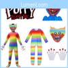 Детский костюм для косплея Poppy Playtime Huggy Wuggy, комбинезон, маска, костюм на Хэллоуин