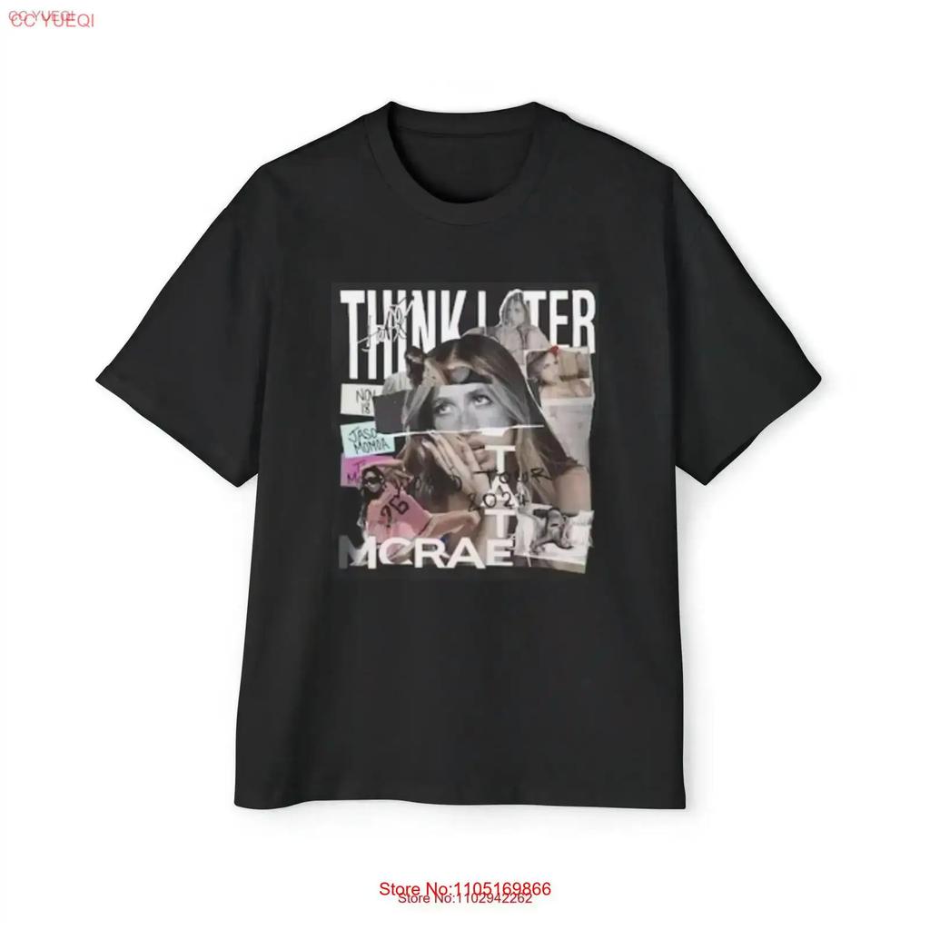 Tate Mcrae Oversized T Shirt Vintage Homme Comfortable Designer Clothes Stylish Casual Streetwear Unisex