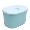 Pet Food Container ABS Pet Food Sealed Storage Container with Measuring Cup Built In Handle Lid