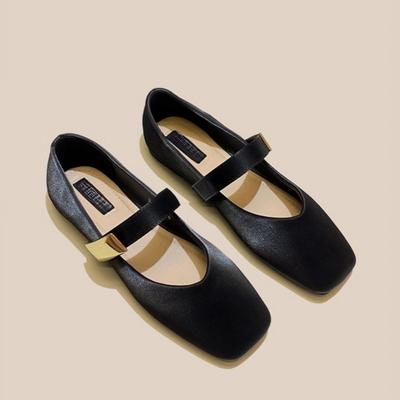 Модная женская обувь на шнуровке с пряжкой, повседневная обувь с квадратным носком, плоская подошва, мягкая, легкая, большого размера, повседневная обувь Sapatos