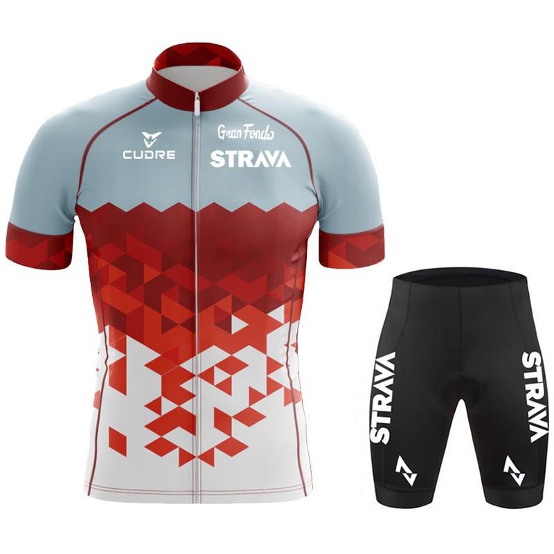 Men Women Cycling Jersey Set Short Sleeve Breathable Quick Dry Performance Bike Wear Road Racing
