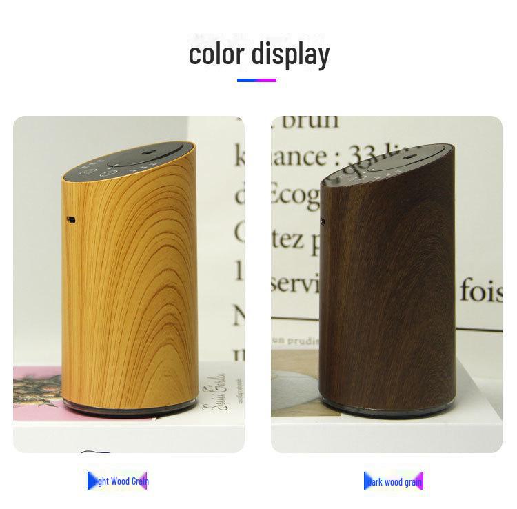 Креативный аромадиффузор с текстурой дерева для офиса и автомобиля - Настольный дизайн с большим распылением