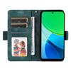 Чехол для vivo Y29 5G/Y19s 4G из ПУ кожи, чехол для телефона с ромбовидным звездным тиснением