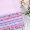 1 Set Patchwork Cloth Smooth Surface No Odor Cotton Wrapping Sewing Craft Cloth for Home