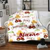Custom Name Truck Theme Printed Blanket - Perfect for Couch, Bed, Travel & Outdoor Use | Machine Washable, Cozy & Durable.