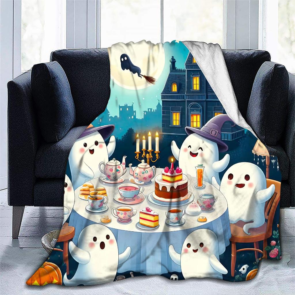 Halloween Print Blanket