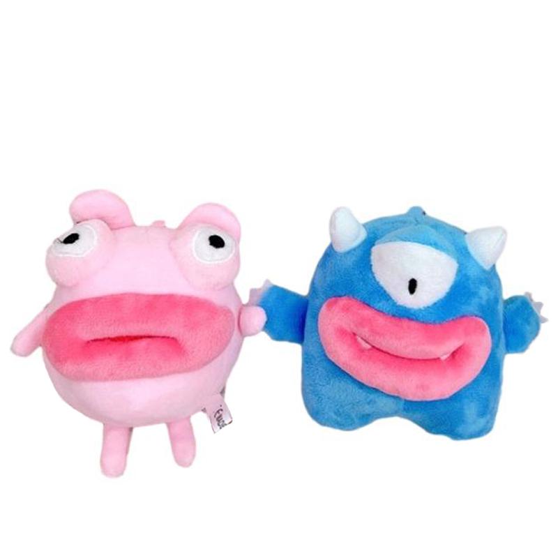 Брелок для ключей «Мультяшный сосисочный рот монстра» Забавный кролик плюшевая подвеска автомобильный брелок для рюкзака подвески для сумки Декор Аксессуары