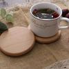 Wooden Coaster Creative Wooden Tea Ceremony Teacup Beech Insulation Pad Walnut Pad Coffee Coaster Chinese Style