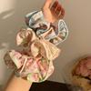 Korean Style Flower Hair Band Pastoral Style Floral Hair Rope Korean Elastic Scrunchies  Women