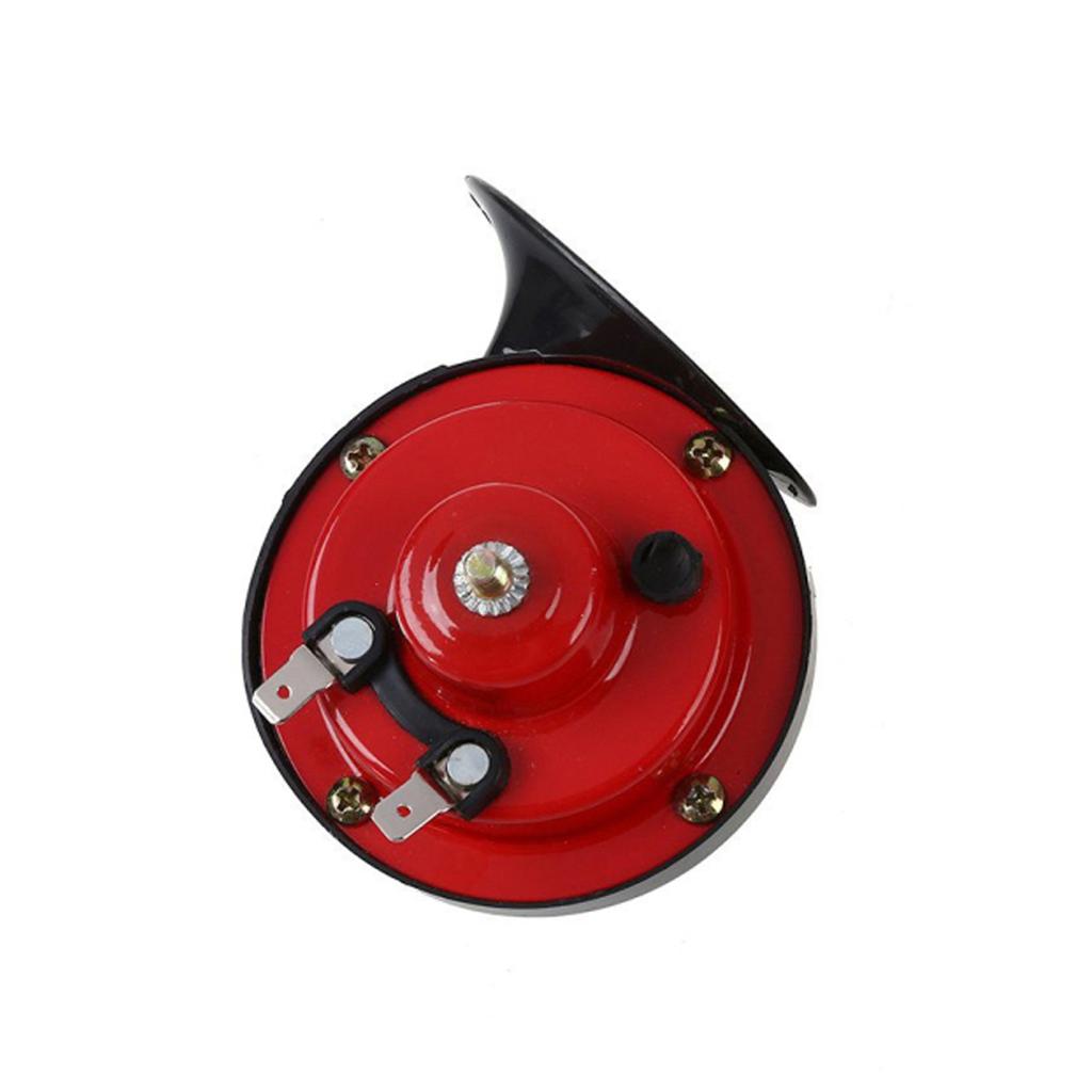 2 шт., 12 В, универсальный двухтональный звуковой сигнал для автомобиля, мотоцикла, воздушный звуковой сигнал, громкий электрический звуковой сигнал в виде улитки, водонепроницаемый