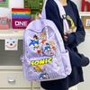 Sonic Kids' Backpack with Coin Pocket for School & Kindergarten