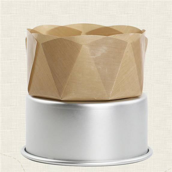 Круглый коврик для выпечки, можно использовать как форму для чизкейка без плесневых грибков, круглый коврик для торта с антипригарным покрытием