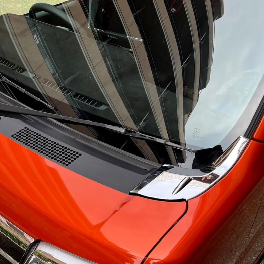 Накладки на углы зеркал заднего вида CGP для автомобилей Toyota Atrai с зеркалами с указателями поворота OEM/Передний комплект, хром, наклейки, S700V/S710V,