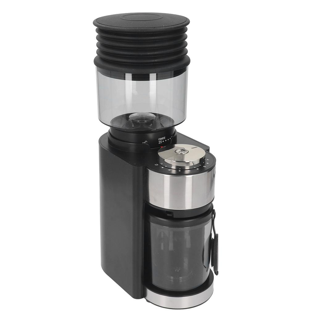 150W Coffee Grinder Automatic Coffee Bean Grinder with 25 Grind Setting for Moka Pot Siphon Pot