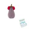 Jellycat Серия «Веселая еда» Тепло-красные амбушюры Яркий баклажан Успокаивающая спящая кукла Плюшевая кукла Сидячая высота 16 см Высота