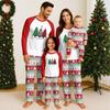 Christmas Day Prints Family Matching Long Sleeve Tops+Pants Set Family Matching Sets