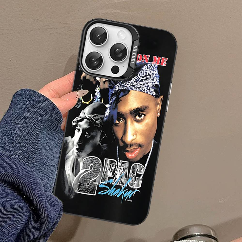 Singer Tupac 2 Phone Case For iPhone 16 15 14 13 12 11 Pro Max X XR XSMAX 8 7 Plus Matte Shockproof Back Cover
