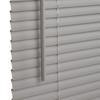 Grey PVC Venetian Blinds 45x150cm Light Filtering Window Shades for Home Office Indoor Window Decoration
