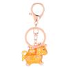 Animal Keychain Zinc Alloy Key Ring Pendant for Handbag Wallet Purse Decoration Chinese Style
