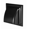 Round Duct Exhaust Cover (Fi100) Black - A-Ko100-30Cz
