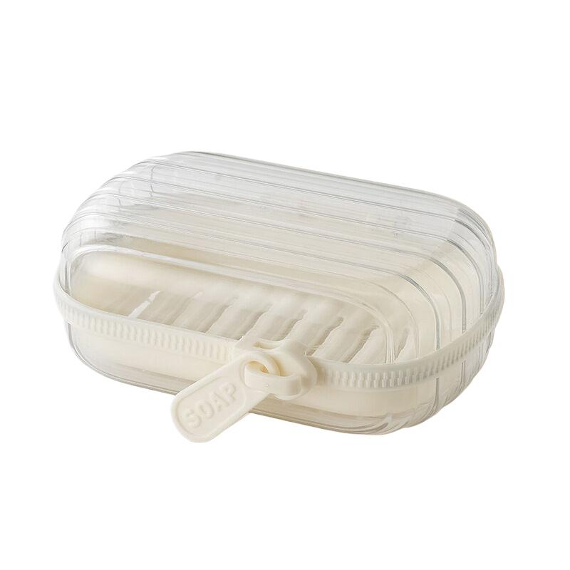 Портативная мыльница, герметичная коробка для хранения, водонепроницаемая, для путешествий, дома, ванной комнаты, мыльница с застежкой-молнией, герметичный контейнер для мыла