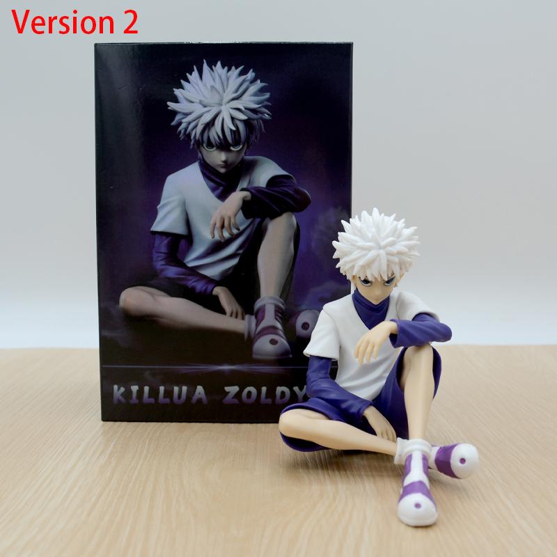 13cm Hunter x Hunter Gon Freecss Anime Figure Alluka Zoldyck Action Figure Chrollo Lucilfer/Kurapika Figurine Model Toys Gift