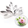 Soft Candy Cake Decoration Stainless Steel Tool Peony Leaf Cutter
