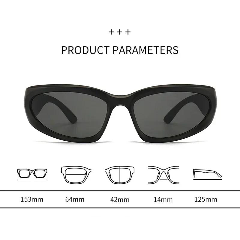 Новые Y2K Панк Солнцезащитные очки Женские Дизайнерские Квадратные Солнцезащитные очки Мужские Роскошный Бренд Солнцезащитные очки UV400 Цветные Зеркальные Модные Очки