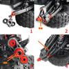 TRINOOD Steel Driveshaft Front Rear Center Universal CVD Dog Bone Diff Cup for 1/8 A-RRMA KRATON V4 V5 Buggy RC Car Parts