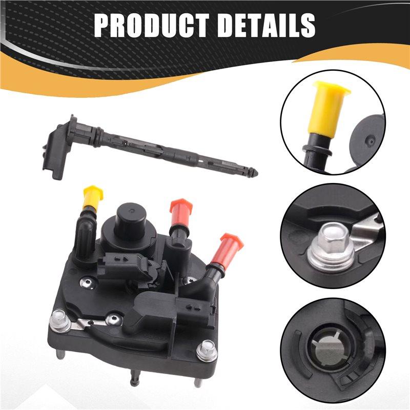 A73Q-Diesel Fuel Filter Cover Head With Center Tube 9809757980 For Citroen C3 C4 C5 207 208 308 3008 08-15 9672320980