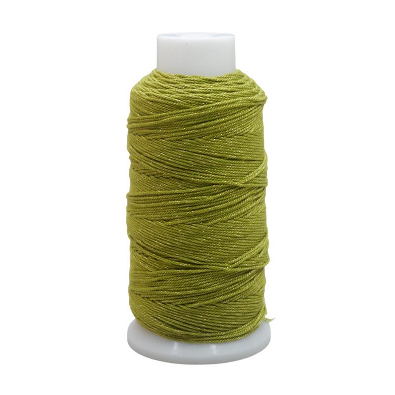 Большой рулон 100 г золотая хлопковая нить для ручного плетения 1,0 мм тибетская ручная веревка кисточка нить Diy Wenwan Bodhi специальная плетеная нить