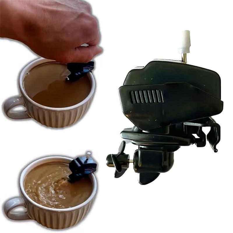 Boat Motor Coffee Stirrer, Boat Engine Coffee Stirrer, Boat Propeller Coffee Stirrer, Wind Up Boat Motor Coffee Stirrer