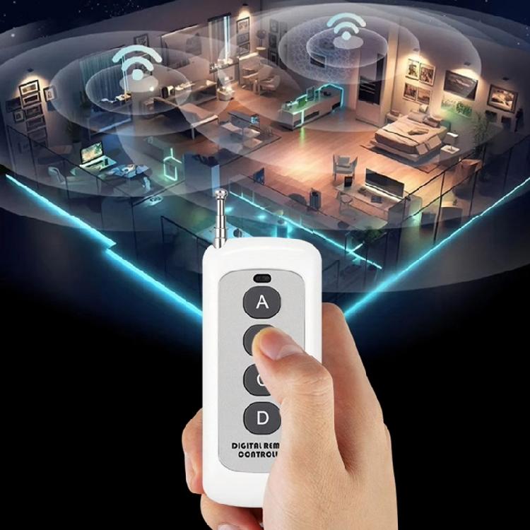 Gate Opener Wireless Remote 433mhz Learning Code Remote Controllers Remote Control 1234 Button Garage Remote Control