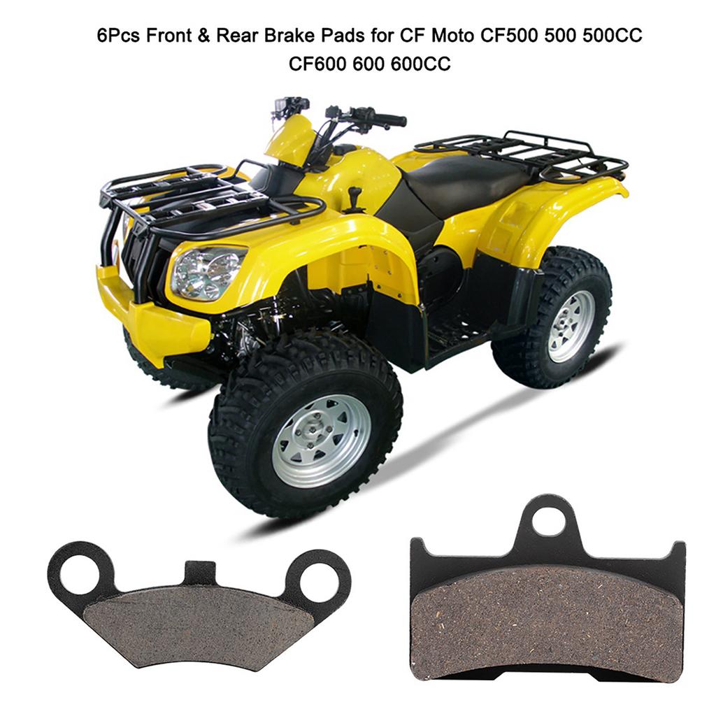 6 шт. передних и задних тормозных колодок для CF Moto CF500 500 500CC CF600 600 600CC