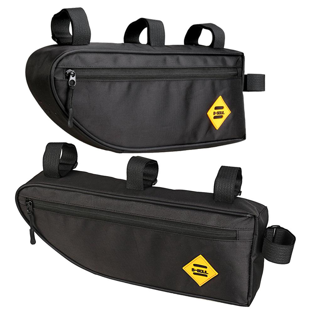 B SOUL Bicycle Triangle Bag Bike Frame Front Tube Bag Waterproof Pouch