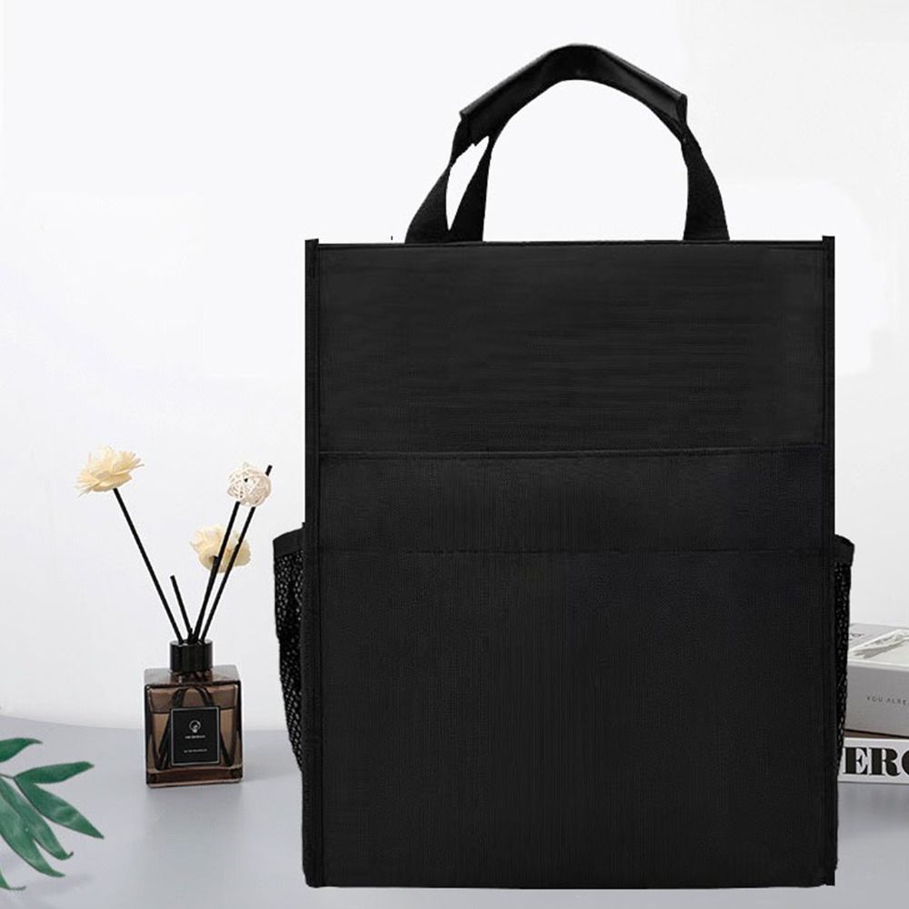 Large Capacity Document Bag Oxford Cloth Briefcase Useful Document Organizer Office Supplies