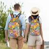 Модный мультяшный рюкзак на тему Покемонов Mochilas Супер Качество Туризм Ретро Моющийся Rucksack