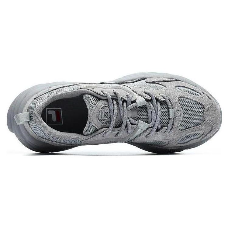 Fila Mars 2 Минималистичные Однотонные Амортизирующие Прочные Низкие Повседневные Кроссовки Мужские серые F12M131116FAL