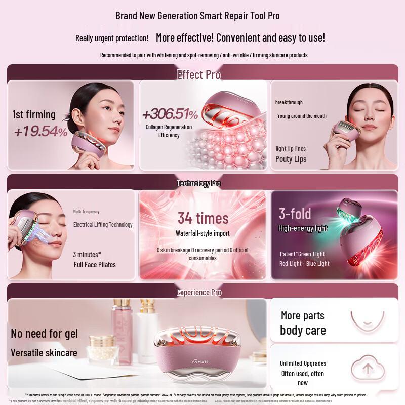Ya-Man Flawless Pro Artist Edition 520 Limited Gift Box CN plug (adapter included)
