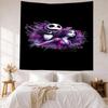 Christmas Nightmare Wall Decor Tapestry Art For Pet Memorial Birthdaywedding Party Backdrop Family Gift